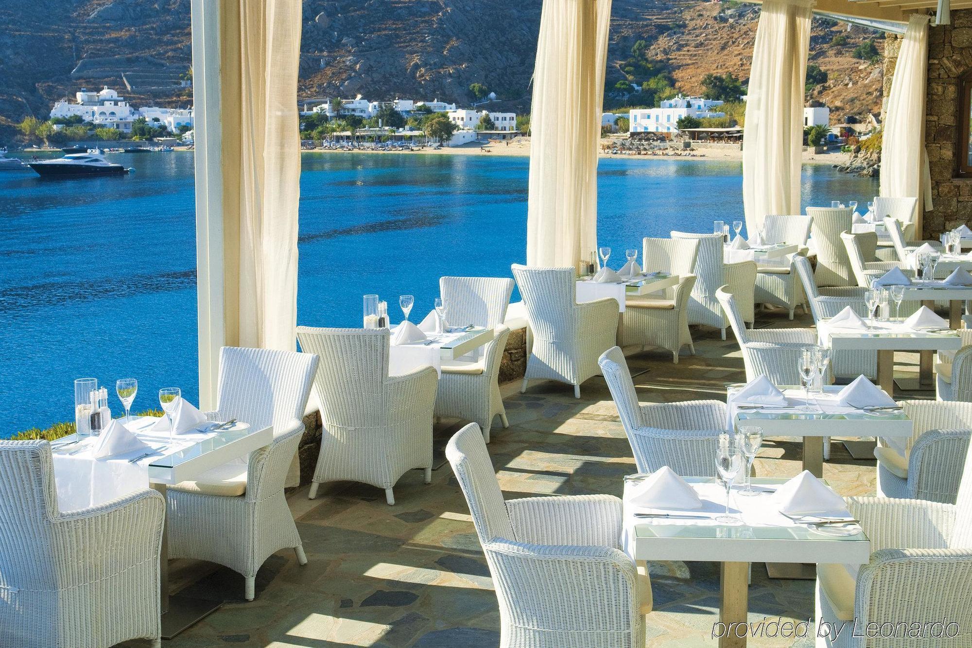 Petasos Beach Resort & Spa - Small Luxury Hotels Of The World Platys Gialos  Ресторан фото